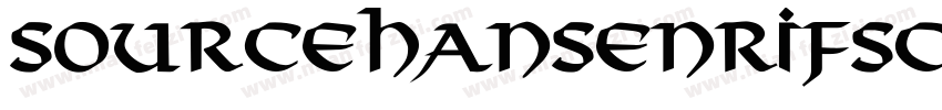 sourcehansenrifsc bo字体转换